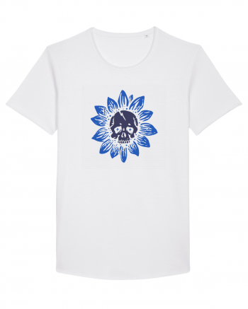 Sunflower skull White