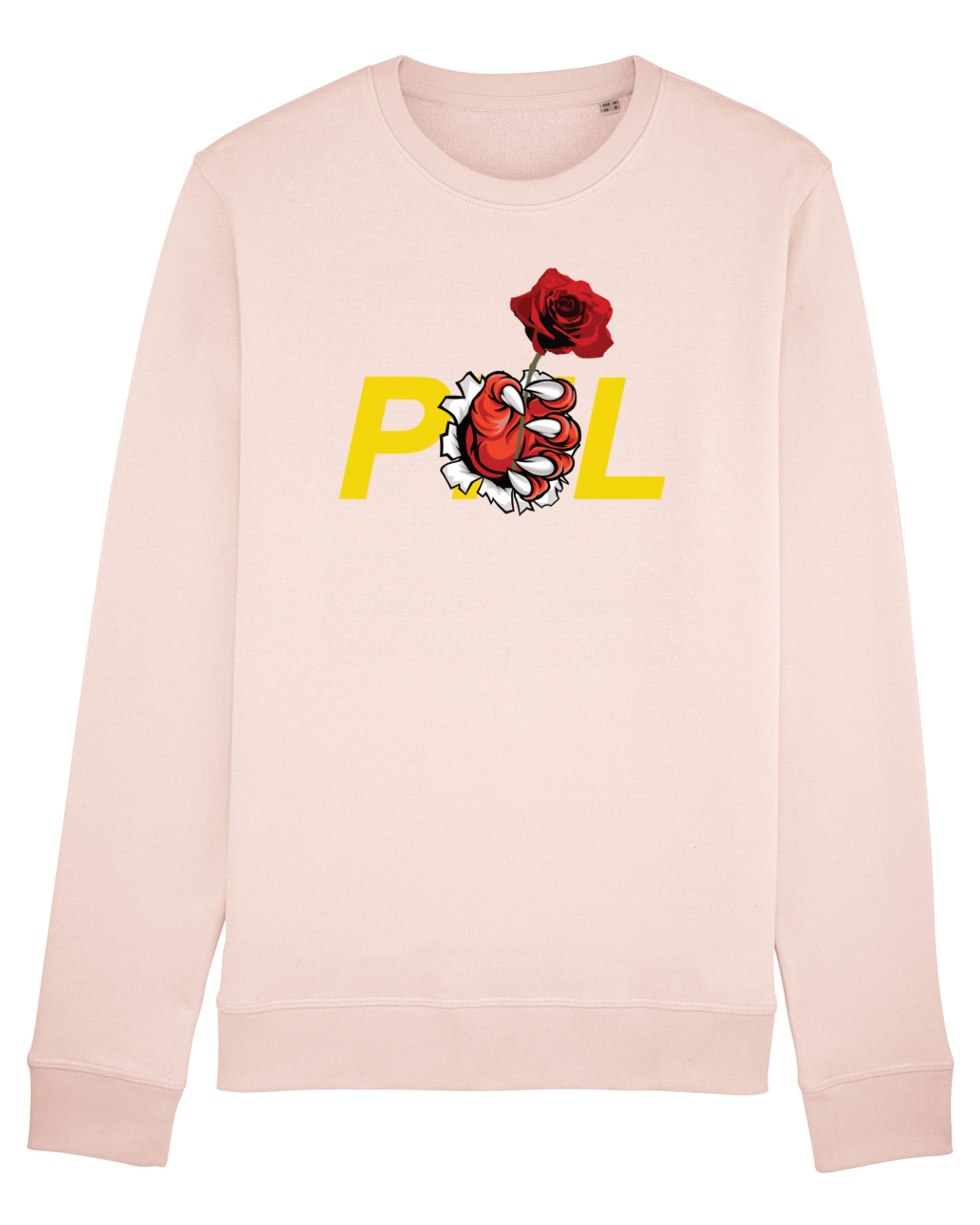 Bluză mânecă lungă Unisex Rise Candy Pink