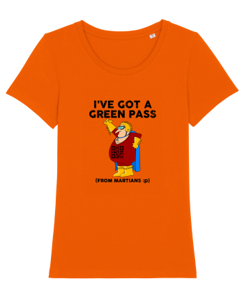 I've Got a Green Pass Bright Orange