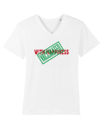 Green Happiness Pass Tricou mânecă scurtă guler V Bărbat Presenter