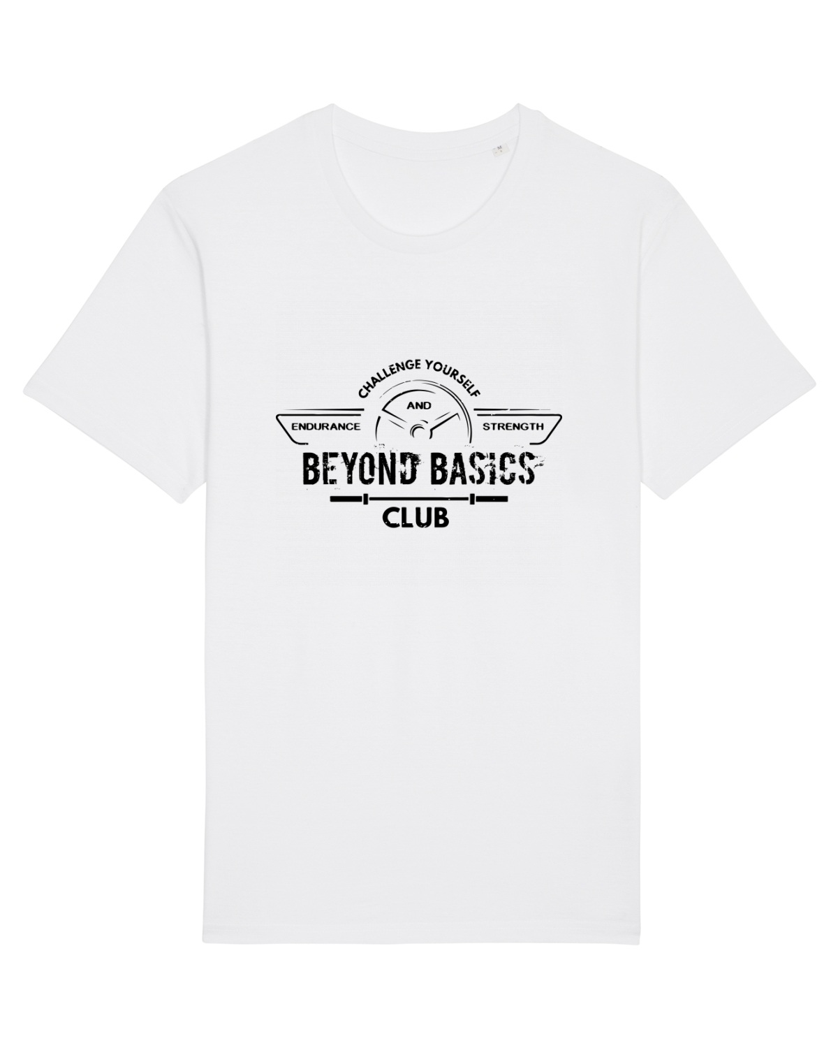Tricou mânecă scurtă Unisex Rocker White