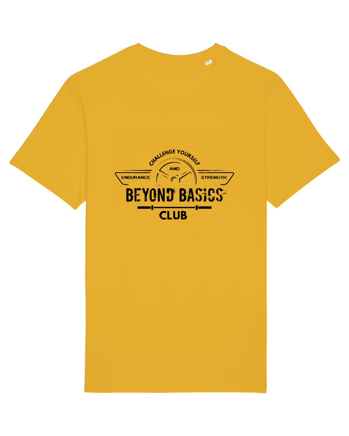 Tricou mânecă scurtă Unisex Rocker Spectra Yellow