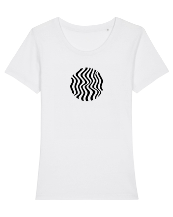 Animal print White