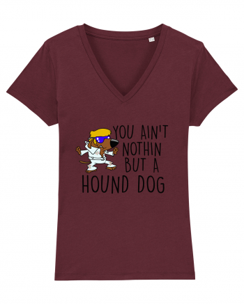 Hound dog Burgundy