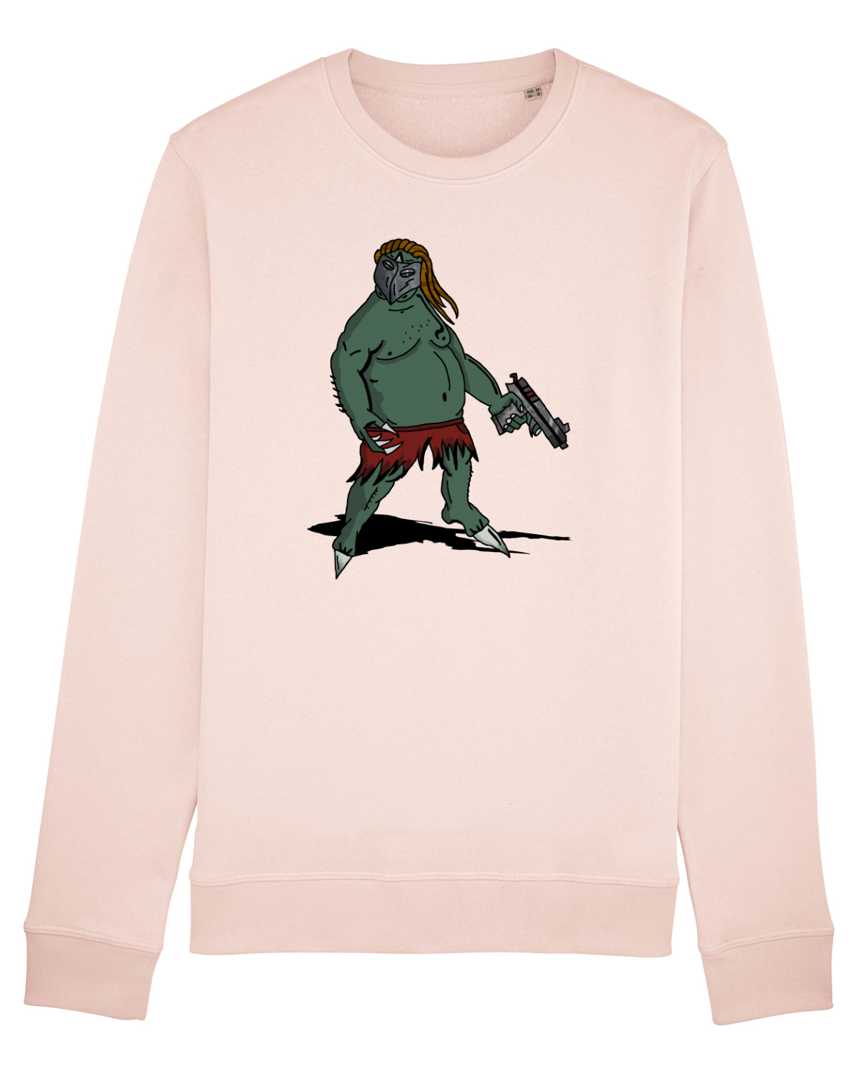 Bluză mânecă lungă Unisex Rise Candy Pink