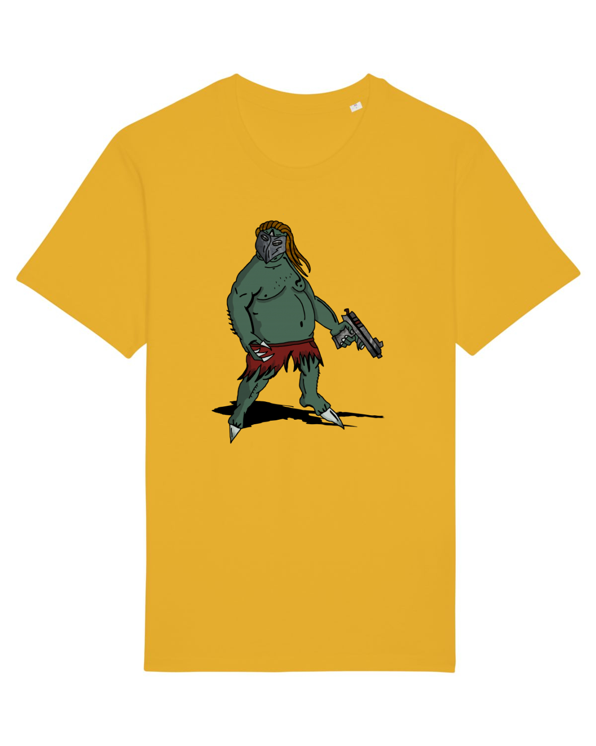 Tricou mânecă scurtă Unisex Rocker Spectra Yellow