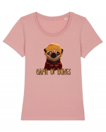 Game of bones Tricou mânecă scurtă guler larg fitted Damă Expresser