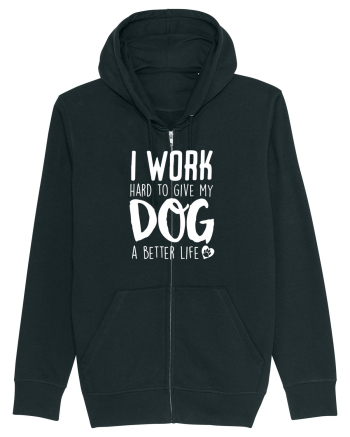 I WORK HARD for my dog Black