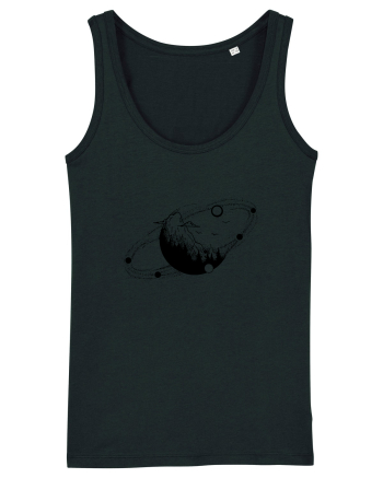 Nature and solar system Black
