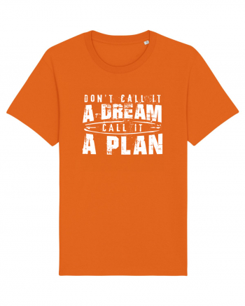 Call it a plan Bright Orange