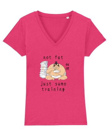Not Fat Just Sumo Training (negru) Raspberry