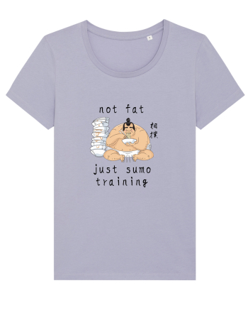 Not Fat Just Sumo Training (negru) Lavender