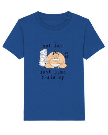 Not Fat Just Sumo Training (negru) Majorelle Blue