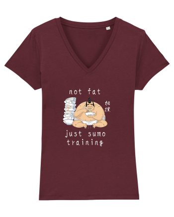 Not Fat Just Sumo Training (alb) Burgundy