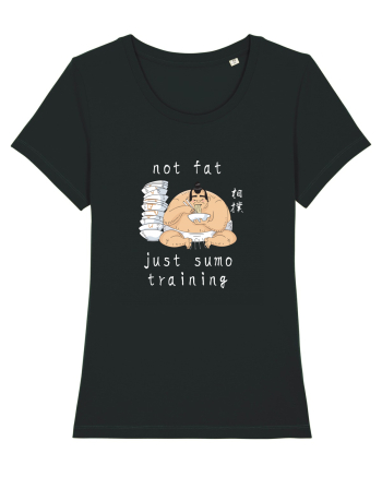 Not Fat Just Sumo Training (alb) Black