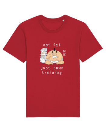 Not Fat Just Sumo Training (alb) Red