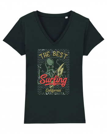 The Best Surfing Octopus Black