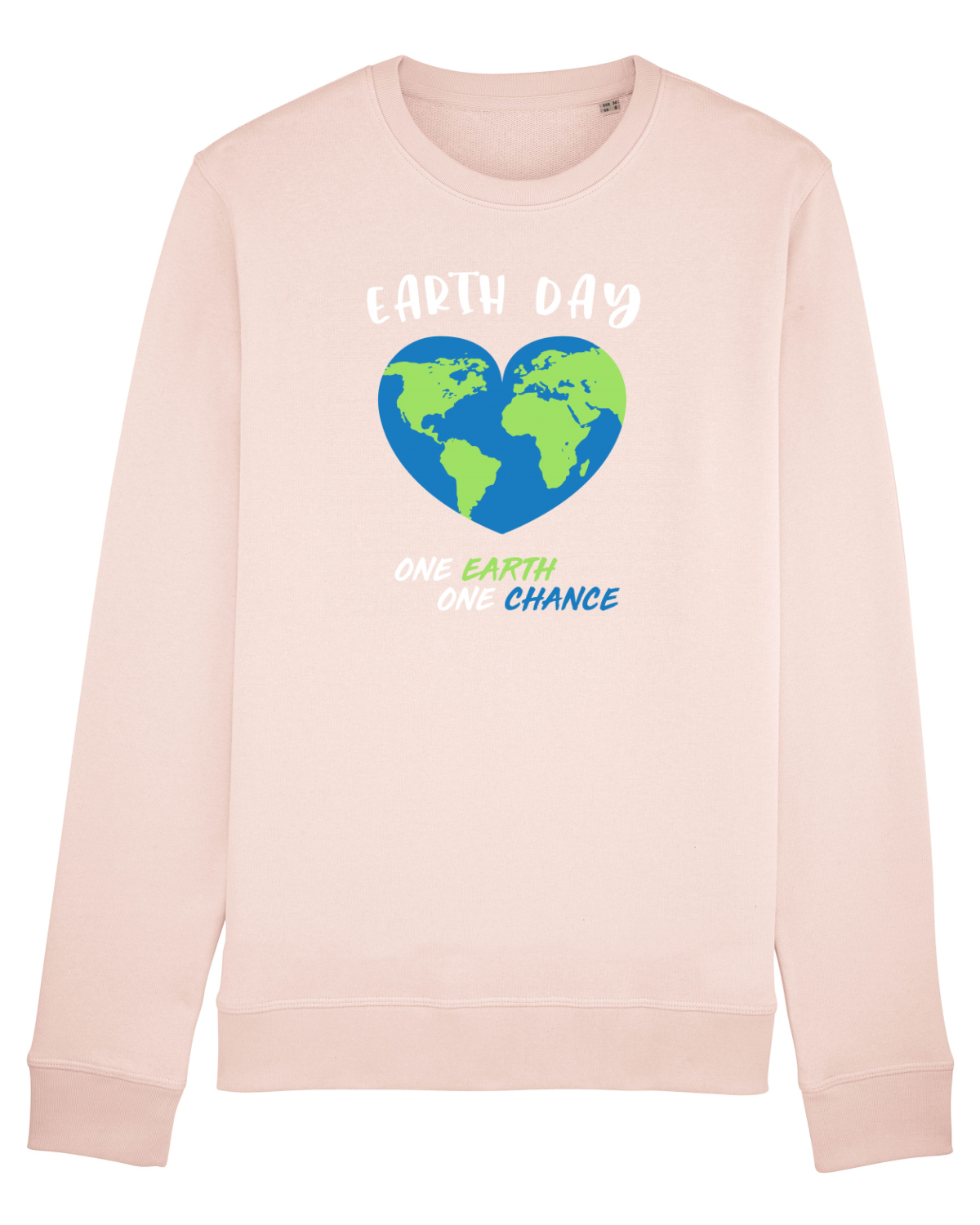 Bluză mânecă lungă Unisex Rise Candy Pink