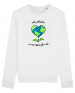 Eat plants Bluză mânecă lungă Unisex Rise