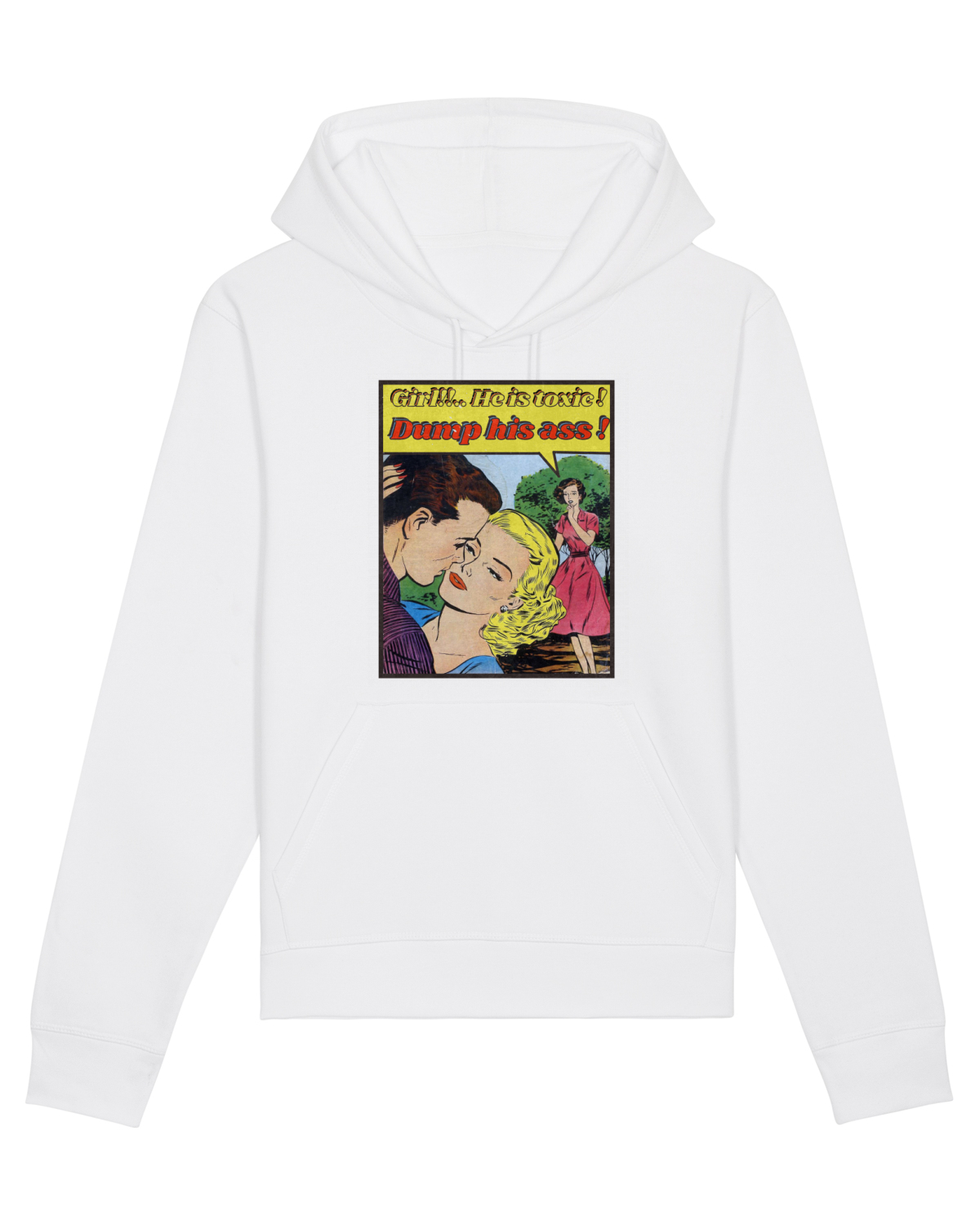 Hanorac Unisex Drummer White