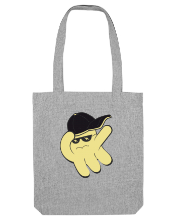 Dabbing Ghost Heather Grey