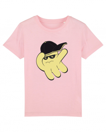 Dabbing Ghost Cotton Pink