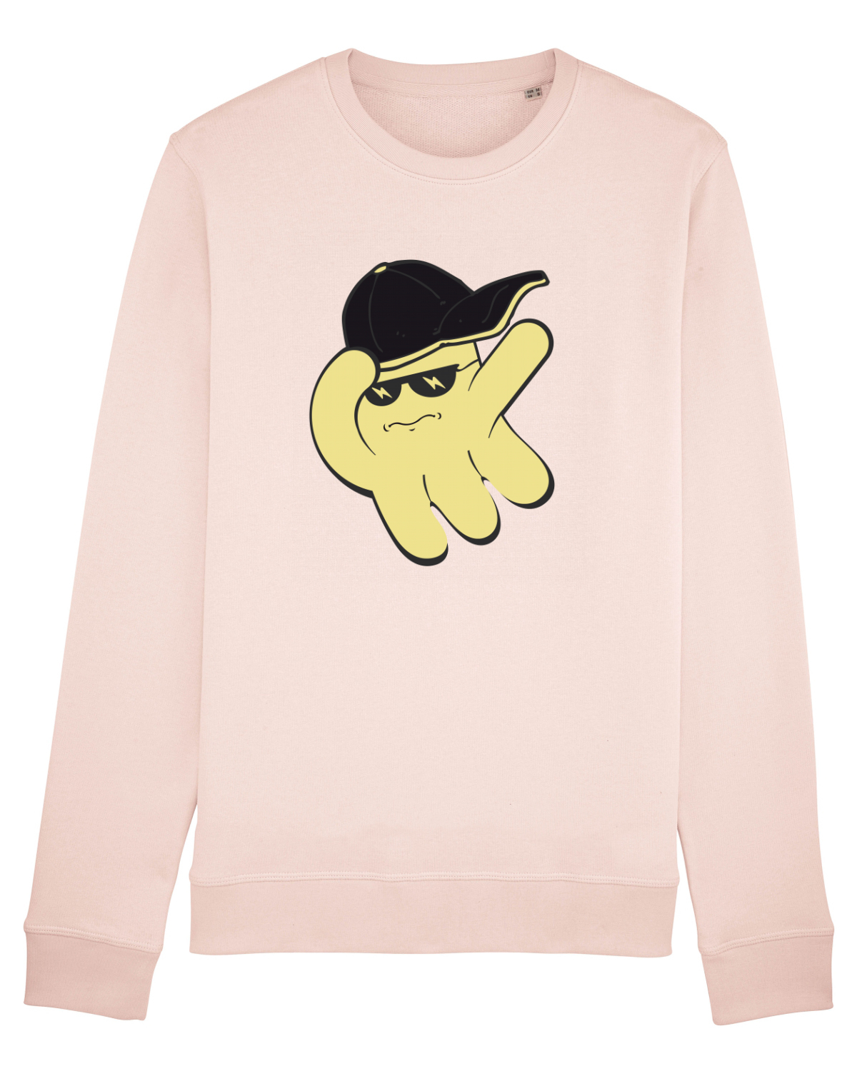 Bluză mânecă lungă Unisex Rise Candy Pink