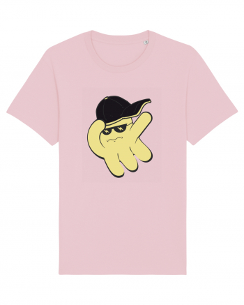 Dabbing Ghost Cotton Pink