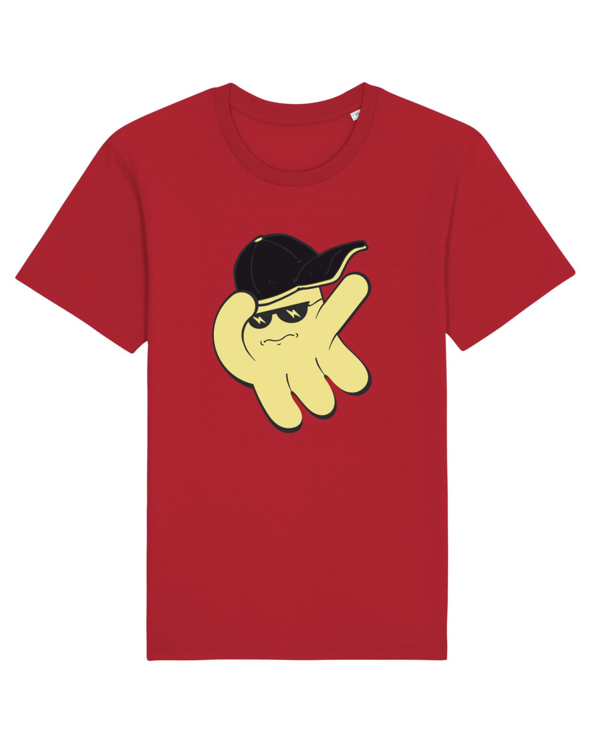 Tricou mânecă scurtă Unisex Rocker Red