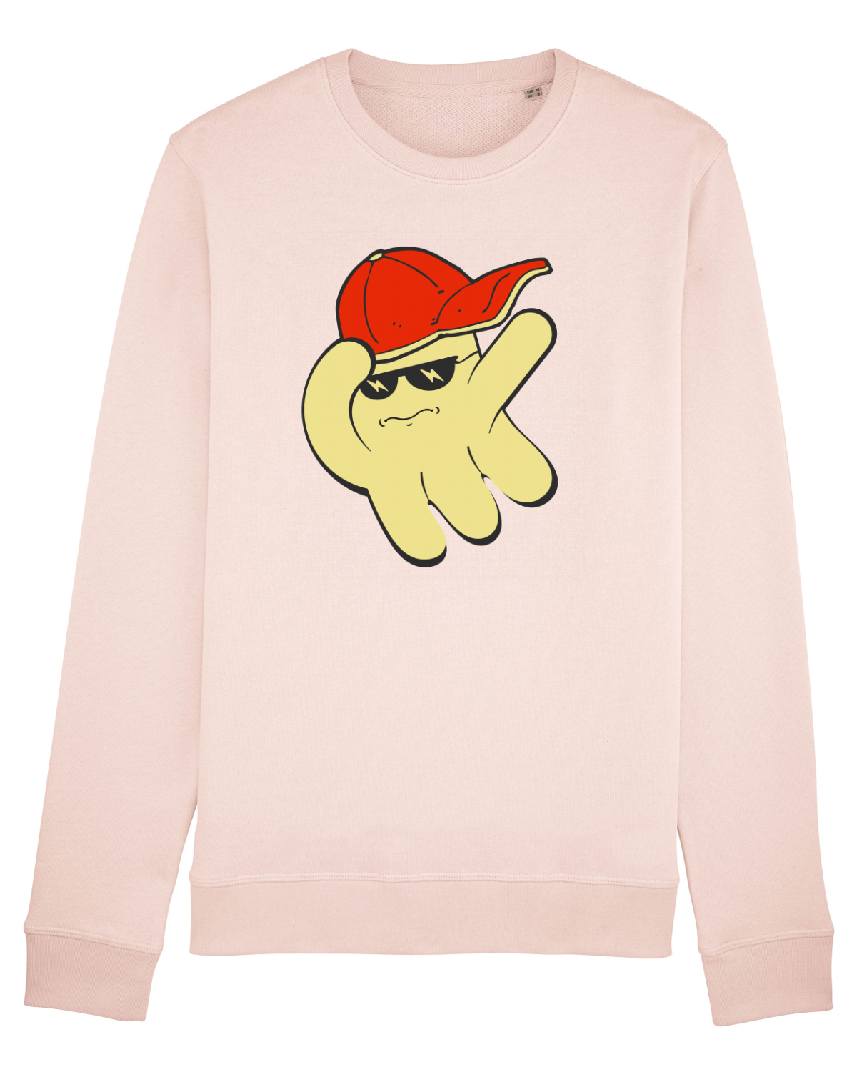 Bluză mânecă lungă Unisex Rise Candy Pink