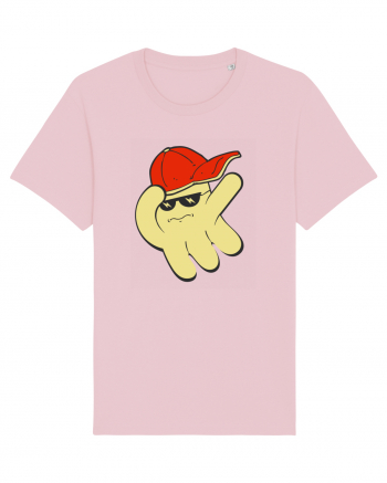 Dabbing Ghost Cotton Pink