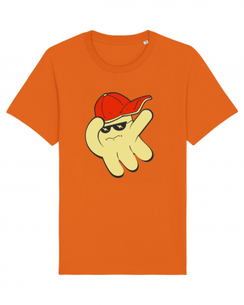 Dabbing Ghost Bright Orange