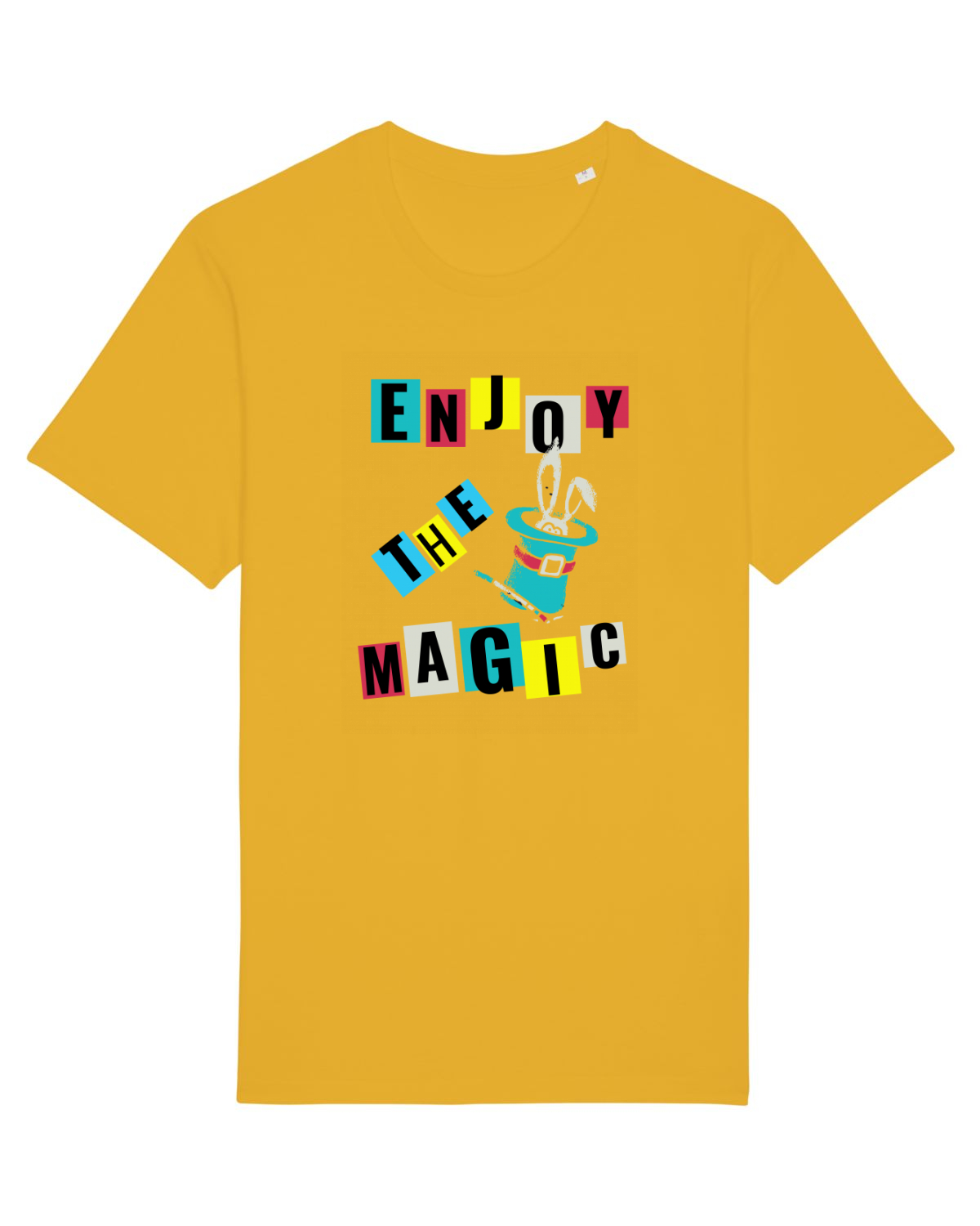 Tricou mânecă scurtă Unisex Rocker Spectra Yellow