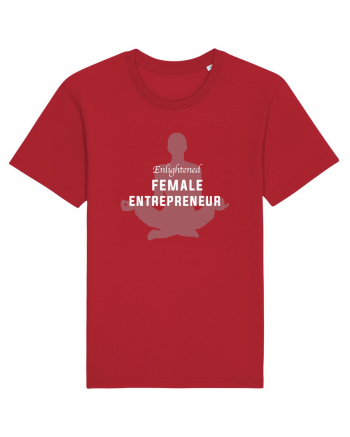 Female entrepreneur Red