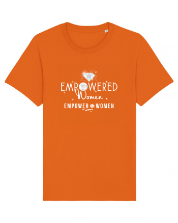 Empowered women Bright Orange