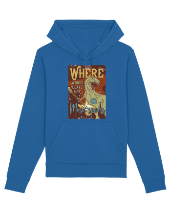 Where Words Leave off Music Speaks Trex Royal Blue