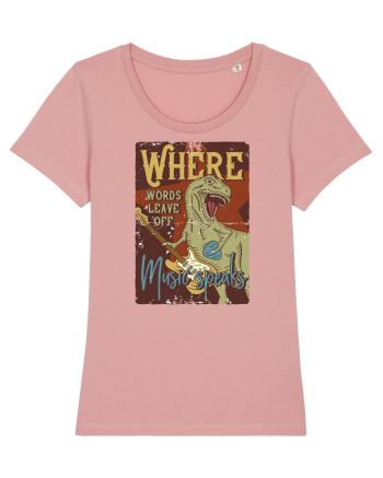 Where Words Leave off Music Speaks Trex Canyon Pink