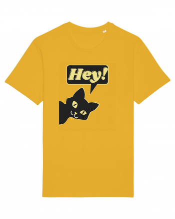 Funny Black Cat Spectra Yellow