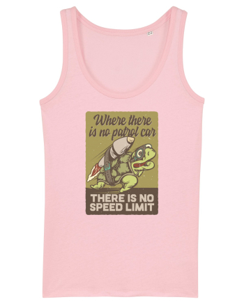 No speed limit Turtle Cotton Pink