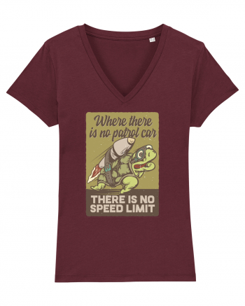 No speed limit Turtle Burgundy
