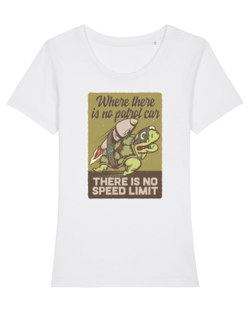 No speed limit Turtle White