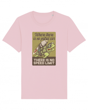 No speed limit Turtle Cotton Pink