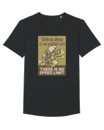 No speed limit Turtle Tricou mânecă scurtă guler larg Bărbat Skater