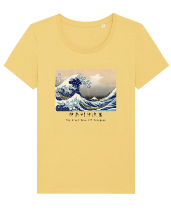 The Great Wave off Kanagawa (text negru) Jojoba