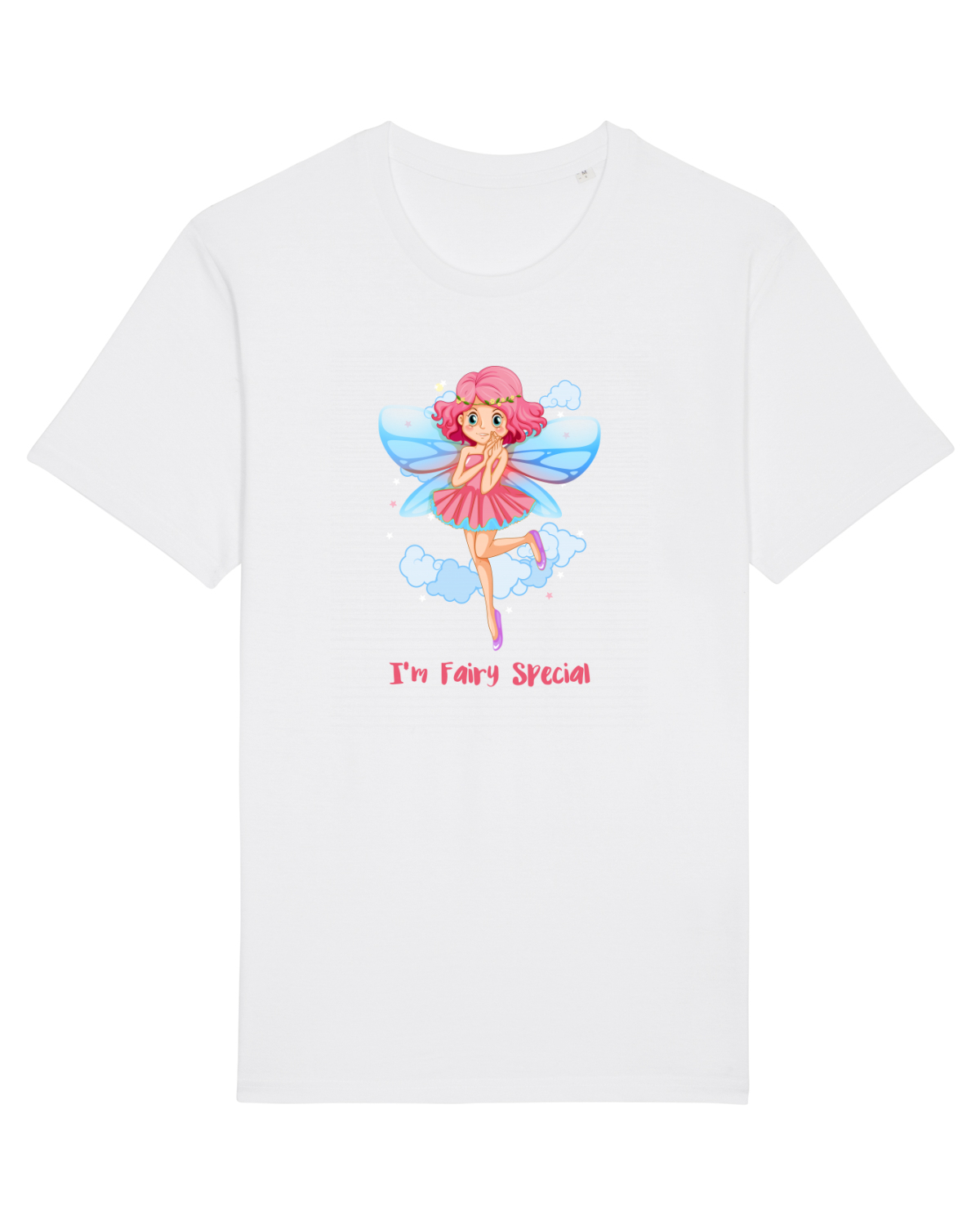 Tricou mânecă scurtă Unisex Rocker White