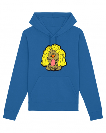 Funny Golden Retriever Royal Blue