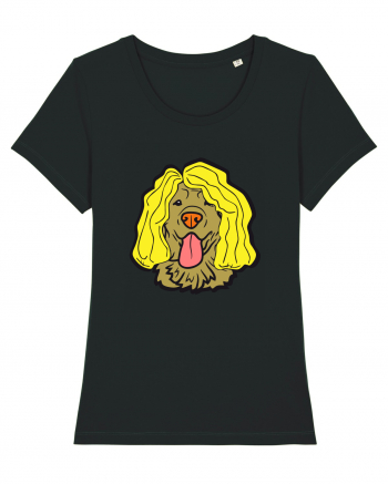 Funny Golden Retriever Black