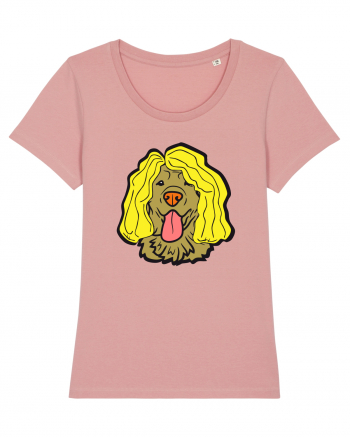 Funny Golden Retriever Canyon Pink