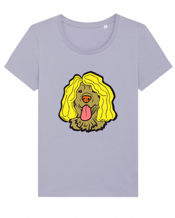 Funny Golden Retriever Lavender