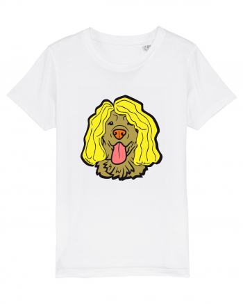 Funny Golden Retriever White